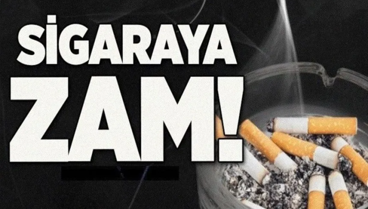 Asgari ücret artı ardından sigaraya zam geldi