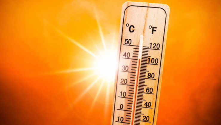 Hava sıcaklığı 44 derece, bölge sıcak hava kütlesinin etkisi altında kalmayı sürdürecek