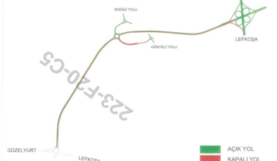 Köprülü ile Alayköy Kavşakları arasında çalışma olacağından saat 18.00’da yol kapatılacak