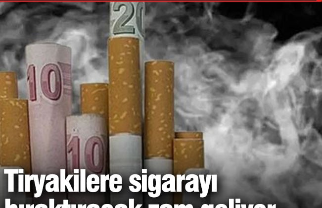 Tiryakilere sigarayı bıraktıracak zam geliyor. En ucuz sigaranın paket fiyatı belli oldu
