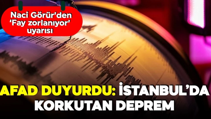 İstanbul’da korkutan deprem: Silivri bir kez daha sallandı, 