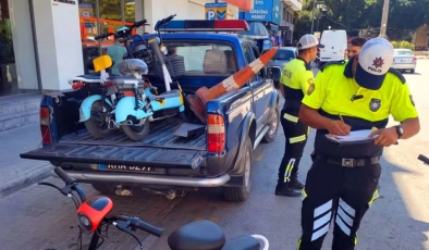 Polis kurallara uymayan 102 Scootere el koydu