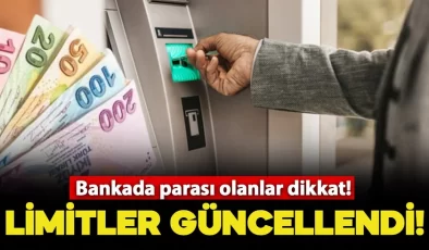 Bankada parası olanlar dikkat! ATM’lerden para çekme limitleri güncellendi