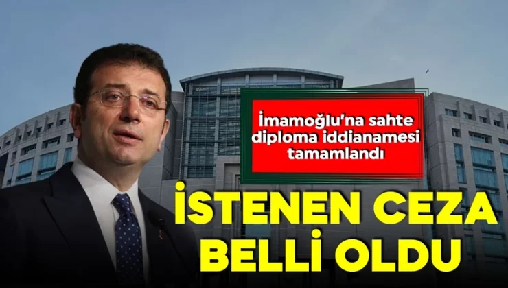 İmamoğlu’na sahte diploma iddianamesi tamamlandı! İşte istenen ceza!