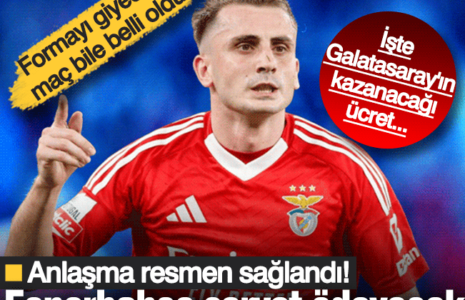 Anlaşma resmen sağlandı! Fenerbahçe Kerem Aktürkoğlu için servet ödeyecek: İşte Galatasaray’ın kazanacağı ücret…