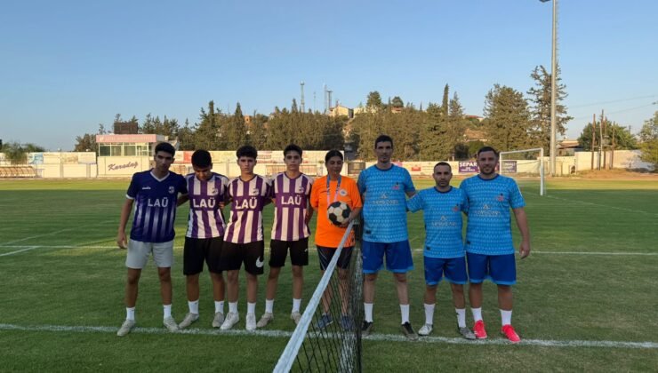 Lefke Şenlikleri’nde Futbol Tenisi heyecanı yaşandı