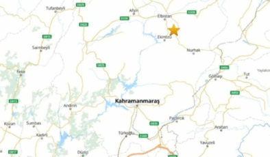 Kahramanmaraş Elbistan’da 4 büyüklüğünde deprem