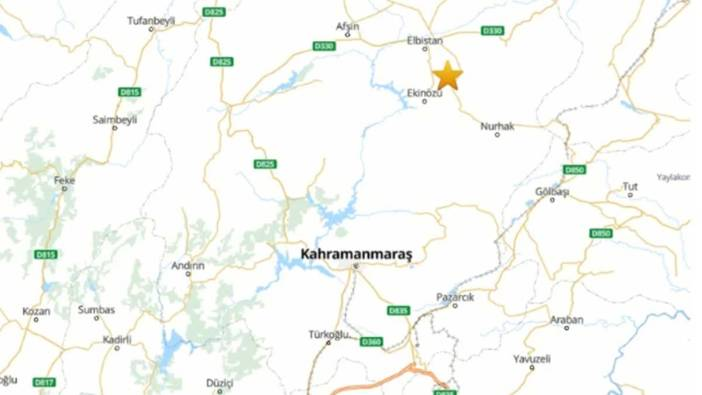 Kahramanmaraş Elbistan’da 4 büyüklüğünde deprem