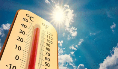 En yüksek hava sıcaklığı iç kesimlerde 39, sahillerde is 34 derece olacak