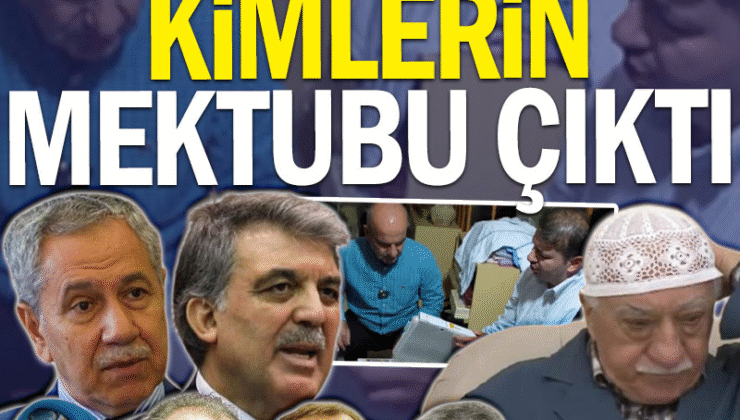 FETÖ’nün arşiv odasında neler var: Abdullah Gül’den Bülent Arınç’a: Kimlerin mektubu çıktı