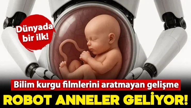 Bilim kurgu filmlerini aratmayan gelişme: Robot anneler geliyor