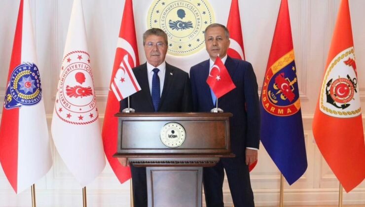 Başbakan Üstel, Yerlikaya ile bir araya geldi