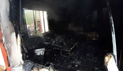 Bolu'da yangın faciası: Yaşlı çift yaşamını yitirdi