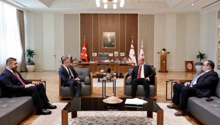 Cumhurbaşkanı Tatar, Gaziantep Valisi Kemal Çeber'i kabul etti