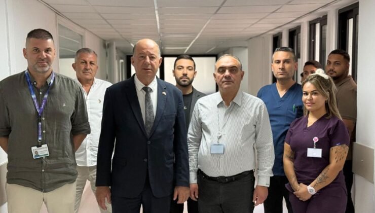 Dinçyürek: Nalbantoğlu Hastanesi Cerrahi Servisi yenilenerek daha konforlu bir servise dönüştü