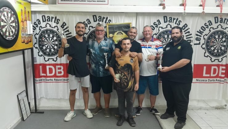 Sütçüler, Darts turnuvası Şampiyon TONY STONE oldu!