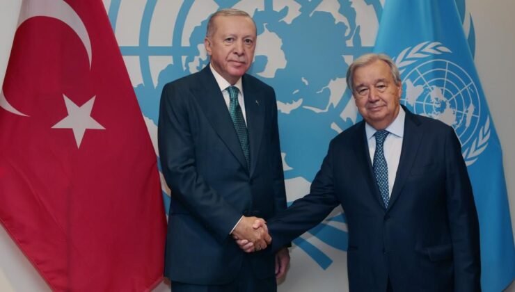 Erdoğan, BM Genel Sekreteri Guterres ile görüştü
