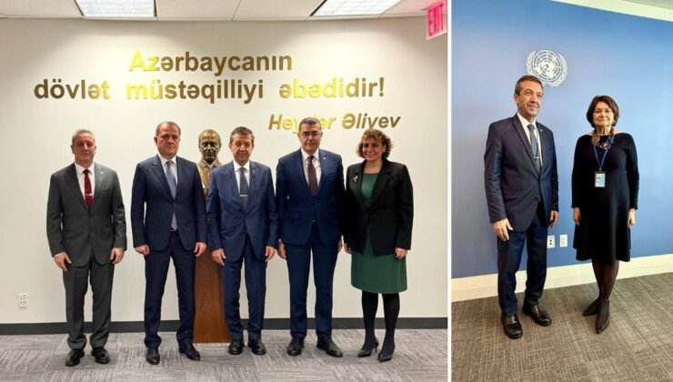 Ertuğruloğlu, New York'ta DiCarlo ve Bayramov ile görüştü