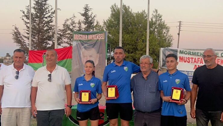 MUSTAFA MENEKŞELİ ANI MAÇINI MORMENEKŞE KAZANDI