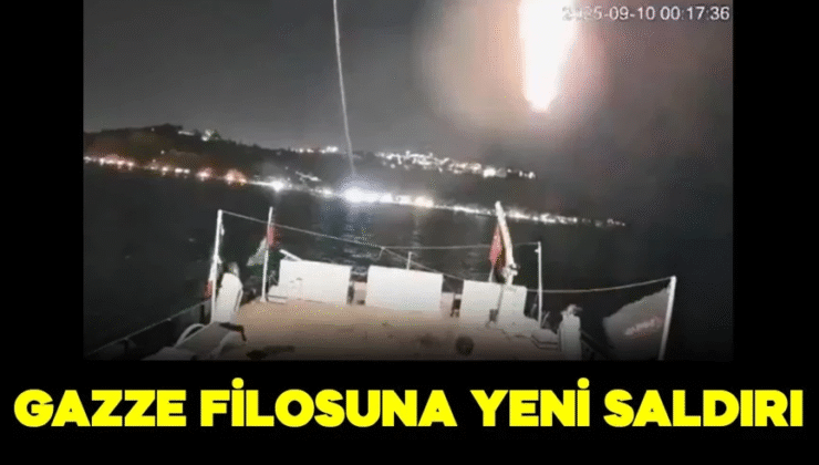 Küresel Sumud Filosu’na yeni bir saldırı daha düzenlendi