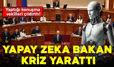 Yapay zeka bakan kriz yarattı! Yaptığı konuşma vekilleri çıldırttı