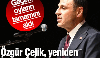 Görevden alınıp mahkemeye verilen Özgür Çelik olağanüstü il kongresinde 389 oyun tamamını alarak yeniden İstanbul İl Başkanı oldu