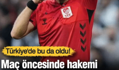 Türkiye’de bu da oldu: Maç öncesi hakemi bıçakladılar