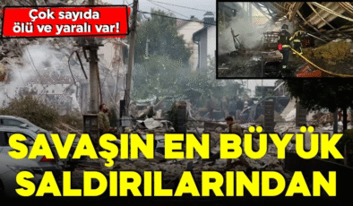 Savaşın en büyük saldırılarından: Ukrayna’nın başkenti Kiev’e bombardman! Çok sayıda ölü ve yaralı var