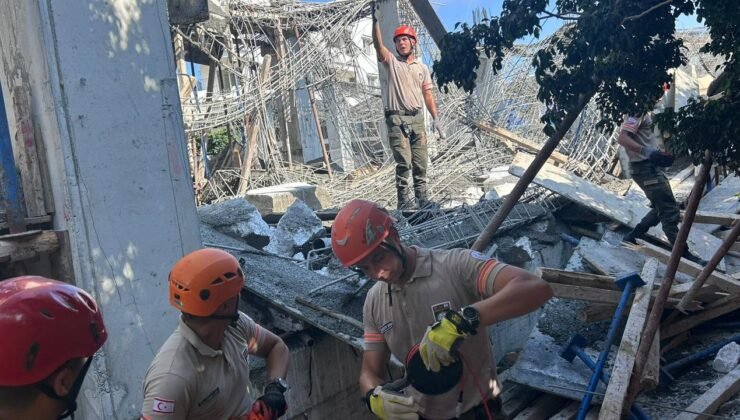 İnşaatta göçük: Can kaybı ya da yaralanma yok