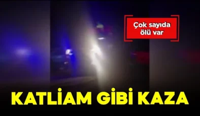 Katliam gibi kaza! Otomobil uçuruma yuvarlandı… Çok sayıda ölü var