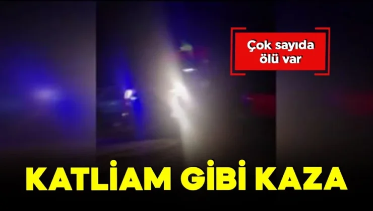 Katliam gibi kaza! Otomobil uçuruma yuvarlandı… Çok sayıda ölü var