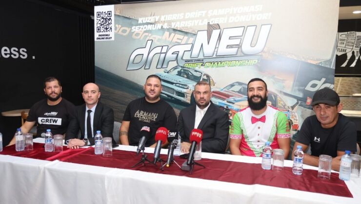 KKTC Drift Şampiyonası'ndaHafta Sonu Rekabet Heyecanı Başlıyor