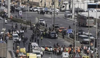 Kudüs'te silahlı saldırı! En az 4 kişi öldü