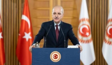 Kurtulmuş, 168 muhtarı TBMM'de ağırladı: Kıbrıs'ta iki devletli çözümden başka bir seçenek yoktur!