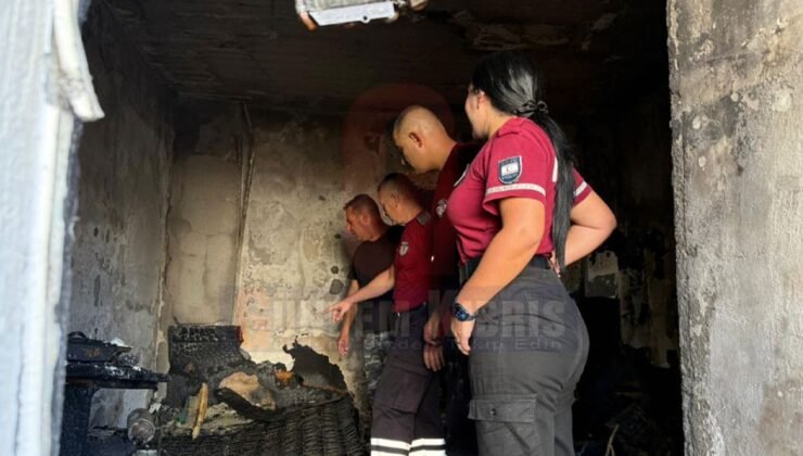 Ortaköy’de yurtta yangın: Bir oda küle döndü, diğer odalar zarar gördü