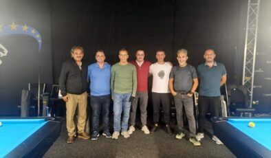 KUZEY KIBRIS BİLARDO FEDERASYONU SPORCULARI AVRUPA ARENASINDA