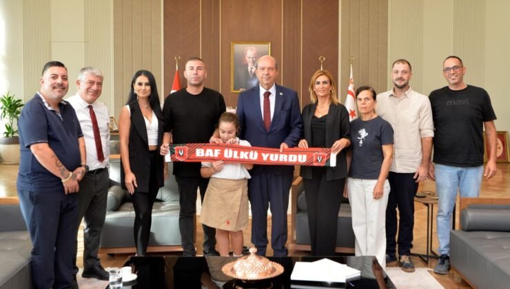 Tatar, Baf Ülkü Yurdu Spor Kulübü heyetini kabul etti