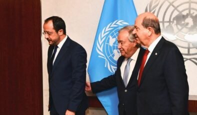 Tatar, Guterres ve Hristodulidis ile yapacağı görüşme için New York’a gitti