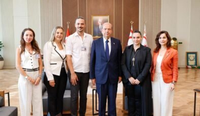 Tatar, Romatem Move Kıbrıs yöneticilerini kabul etti