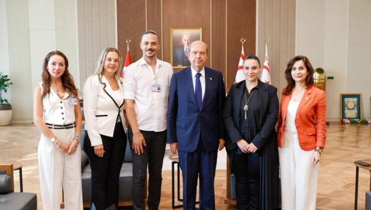 Tatar, Romatem Move Kıbrıs yöneticilerini kabul etti