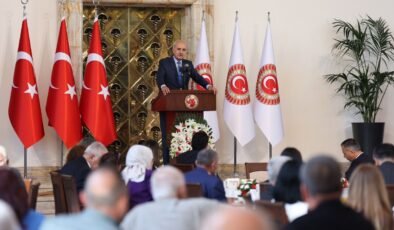 TBMM Başkanı Kurtulmuş, İçişleri Bakanı Oğuz ve muhtarları kabul etti