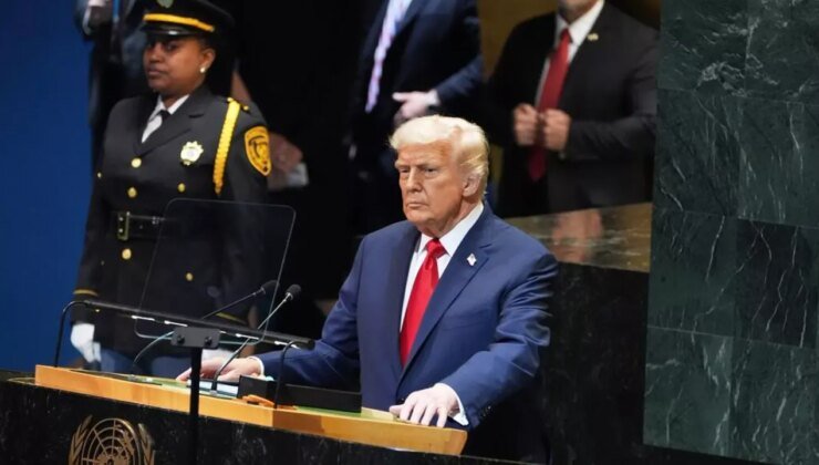 Trump: 7 savaşı bitirdim, BM bana bozuk prompter ve arızalı yürüyen merdiven verdi