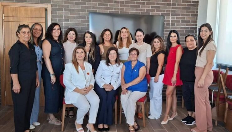 UBP Güzelyurt İlçe Kadın Kolları’ndan ‘Atak’ başlığı altında toplantı