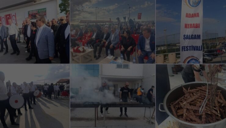 Adana Kebabı ve Şalgam Festivali, Güney Mesarya Sosyal Tesisleri’nde gerçekleştirildi