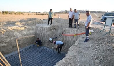 Amcaoğlu: Kanlıköy’de su altyapısı güçleniyor