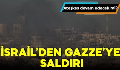 İsrail ateşkesi ihlal etti ve Gazze’nin Refah kentini vurdu.  8 Filistinli öldü