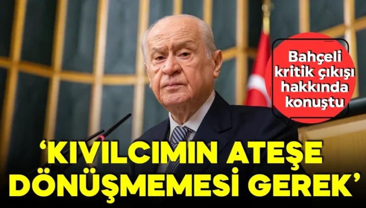 KKTC çıkışı hakkında konuştu ‘Kıvılcımın ateşe dönüşmemesi gerek’
