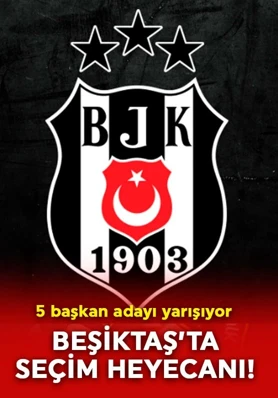 Beşiktaş’ta divan başkanlığı için seçimi heyecanı! 5 aday yarışıyor