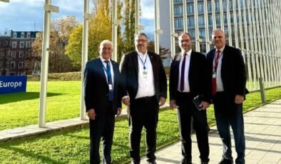 Belediyeler Birliği heyeti Strasbourg’da toplantılara katıldı