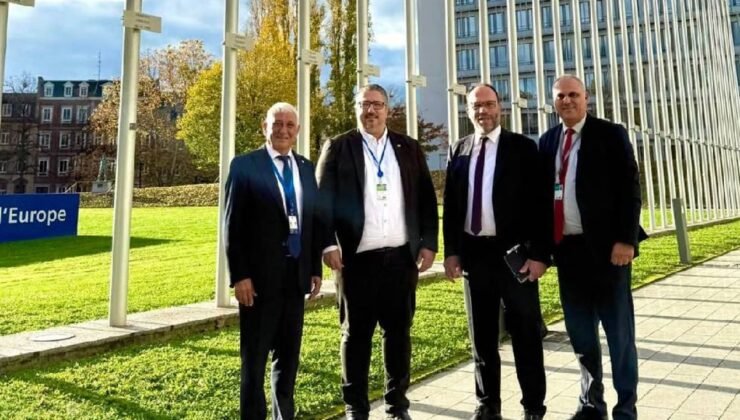 Belediyeler Birliği heyeti Strasbourg’da toplantılara katıldı